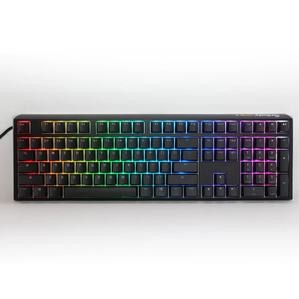 Ducky One 3 - Classic Black / White - ND - Gaming Tangentbord - Nordisk