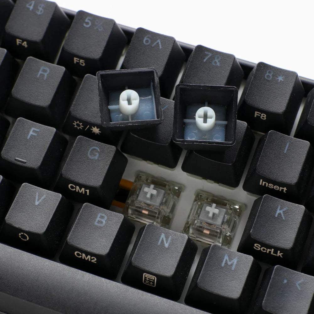 Ducky One 3 - Classic Black / White - ND - Gaming Tangentbord - Nordisk