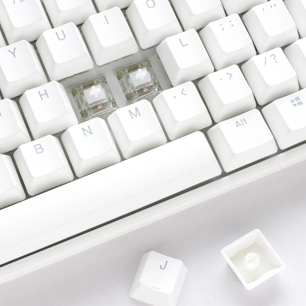 Ducky One 3 - Classic Black / White - ND - Gaming Tangentbord - Nordisk