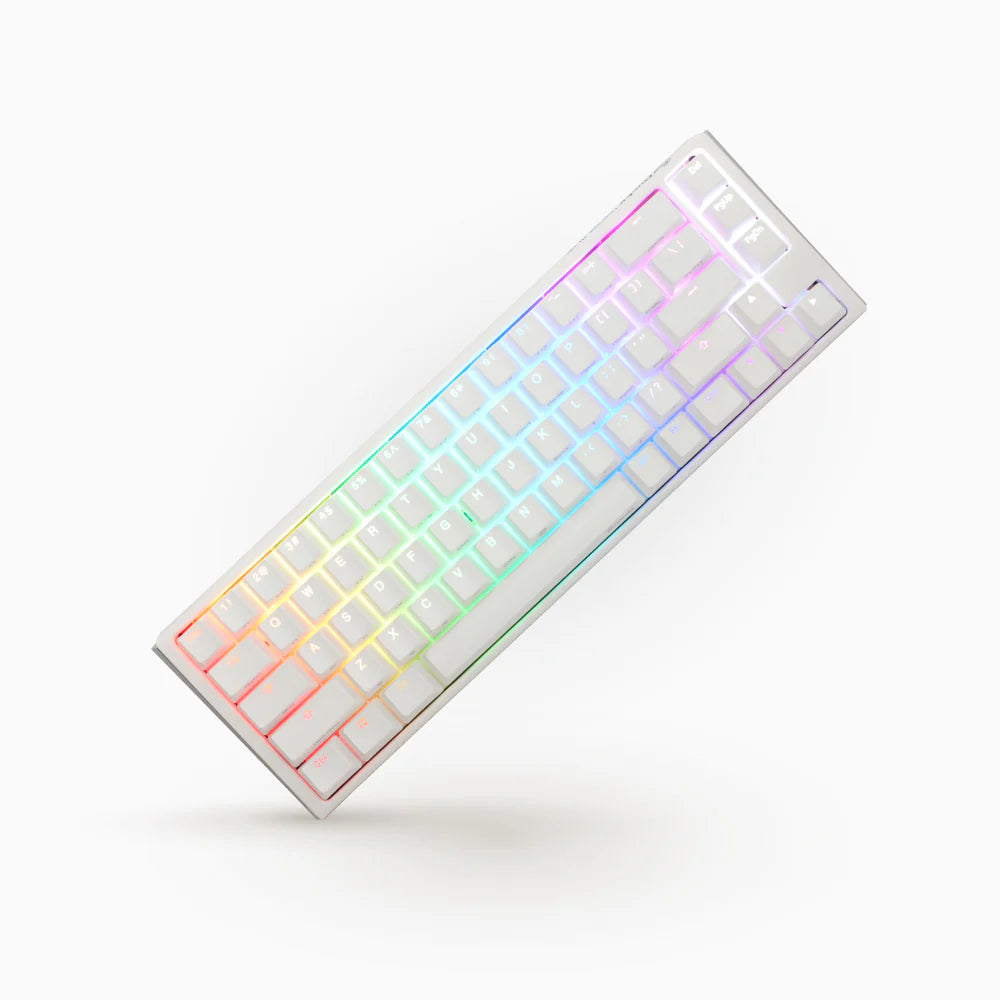 Ducky One 3 - Classic Black / White - ND - Gaming Tangentbord - Nordisk