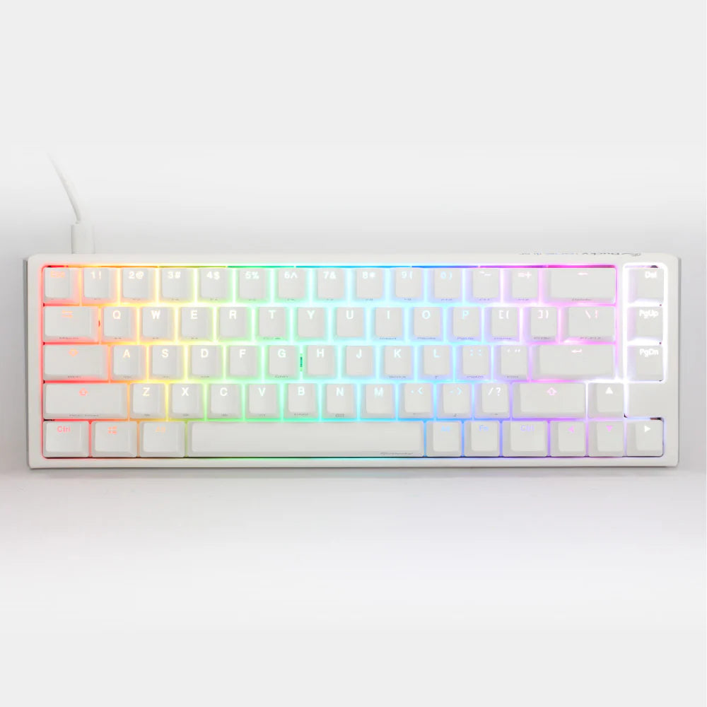 Ducky One 3 - Classic Black / White - ND - Gaming Tangentbord - Nordisk
