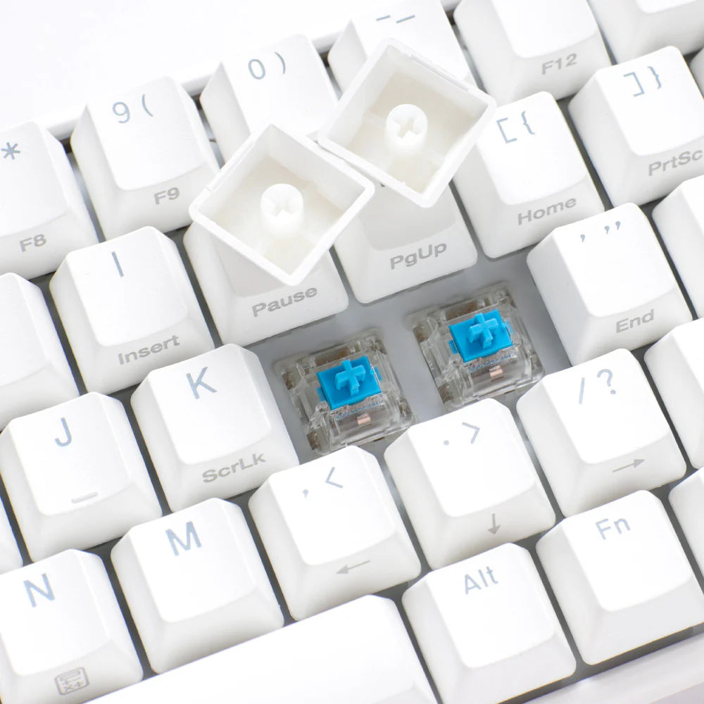 Ducky One 3 - Classic Black / White - ND - Gaming Tangentbord - Nordisk