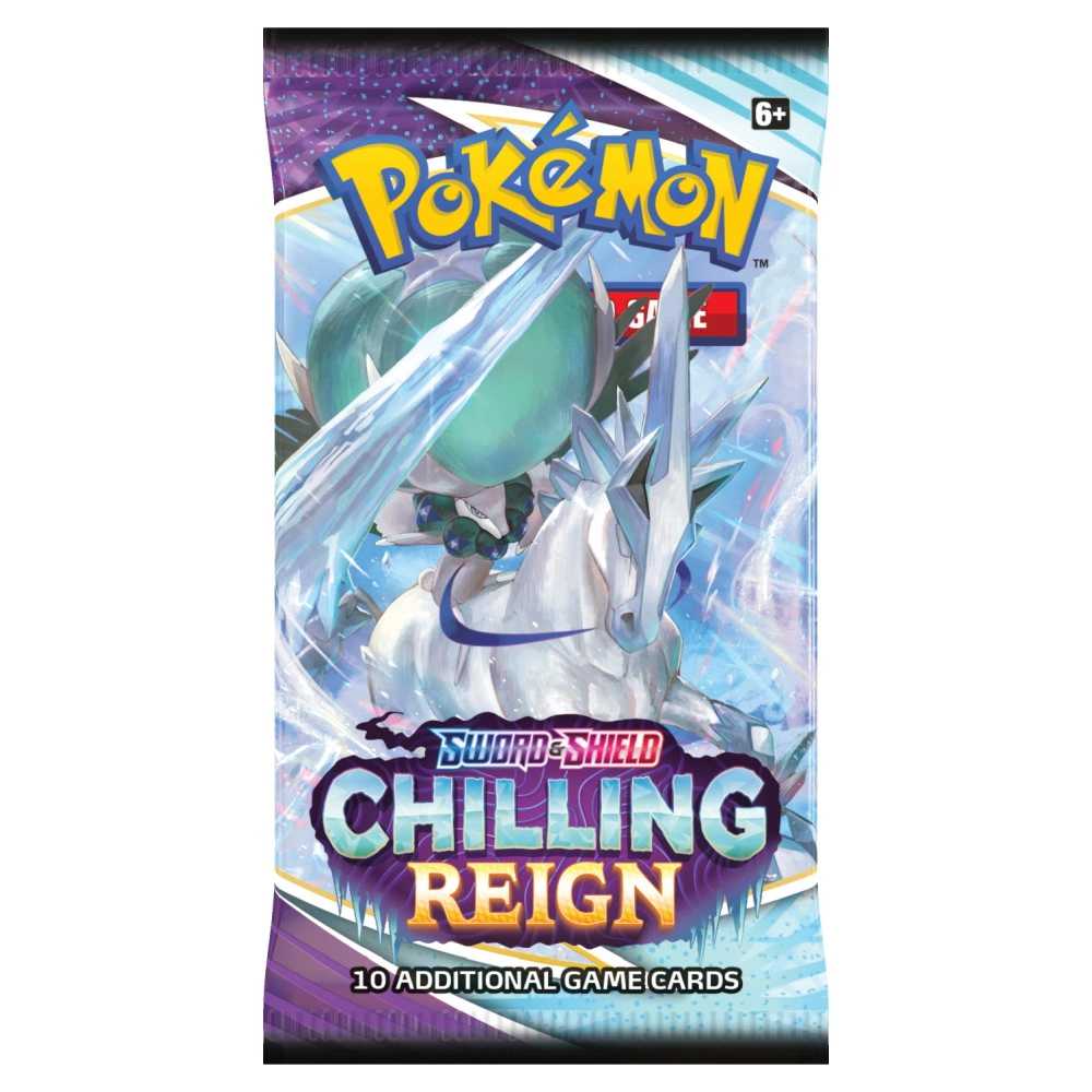 Pokémon Sword & Shield 6: Chilling Reign Booster Pack
