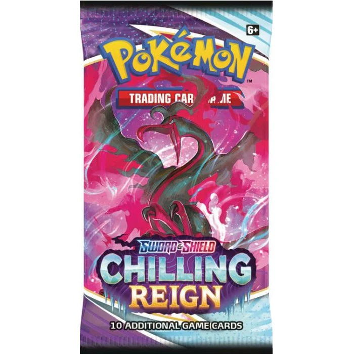 Pokémon Sword & Shield 6: Chilling Reign Booster Pack