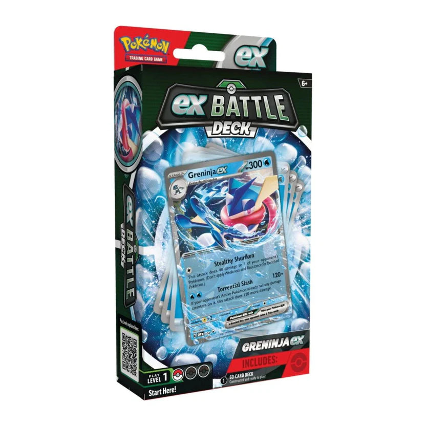Pokemon TCG ex Battle Deck Greninja ex/Kangaskhan ex - assorted