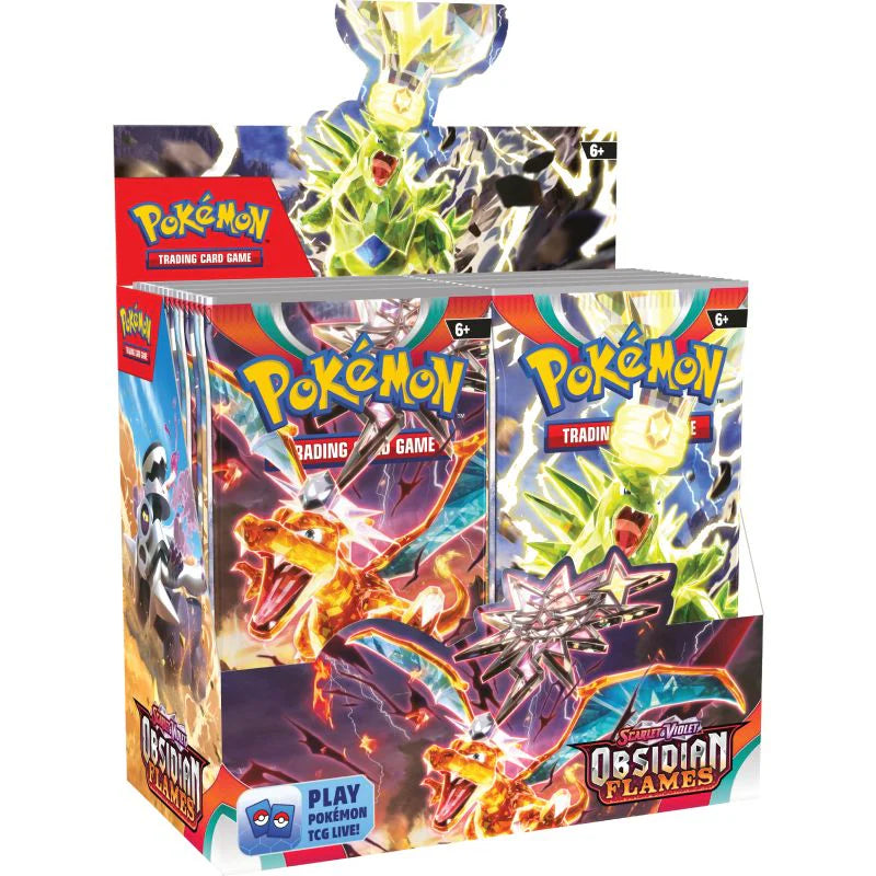 Pokémon Scarlet & Violet 3: Obsidian Flames Booster Box (Engelsk)