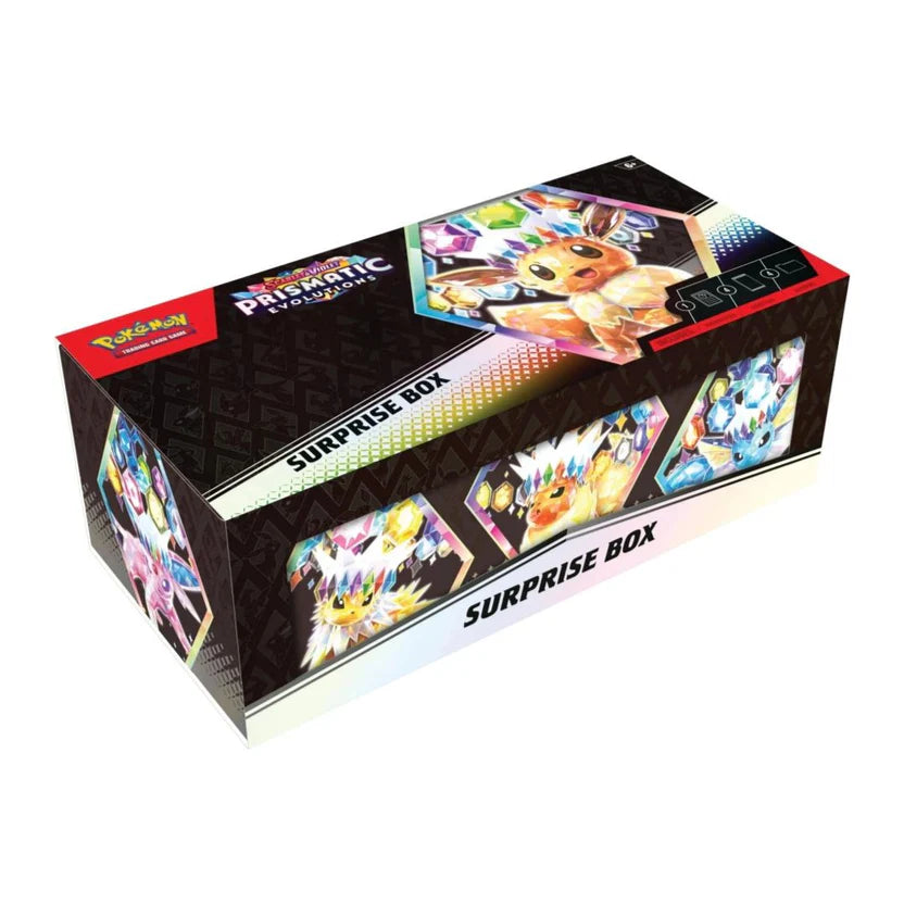 Pokémon Scarlet & Violet 8.5: Prismatic Evolutions Surprise Box (Engelsk)