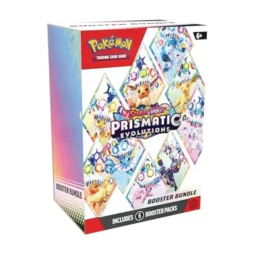Pokémon Scarlet & Violet 8.5: Prismatic Evolutions Booster Bundle (Engelsk)