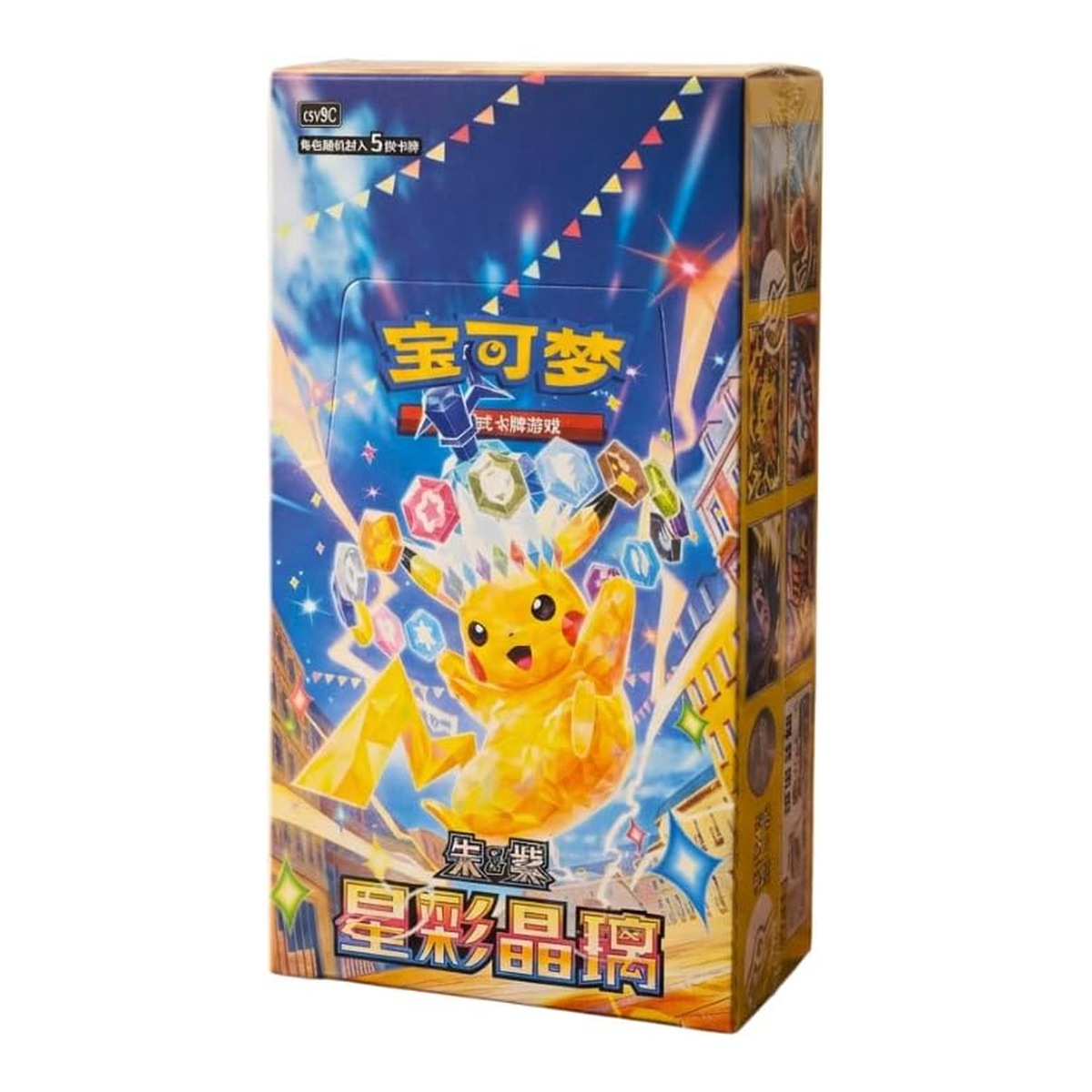 Pokémon Stellar Crystal CSV9C Jumbo Booster Box (Kinesisk)