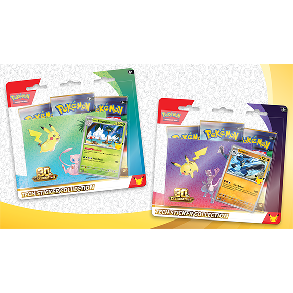 Pokémon TCG: 30th Celebration Tech Sticker Collection