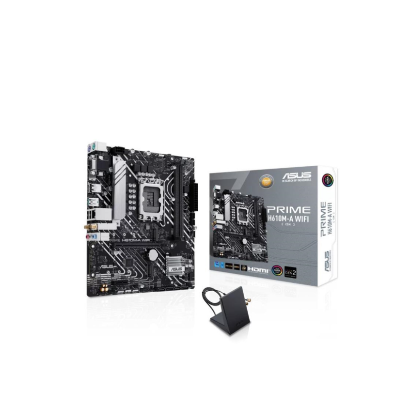 ASUS PRIME H610M-A WIFI Moderkort - DDR5