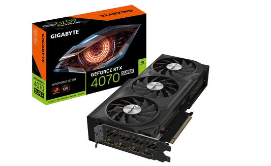 Gigabyte GeForce RTX 4070 SUPER WINDFORCE OC 12G