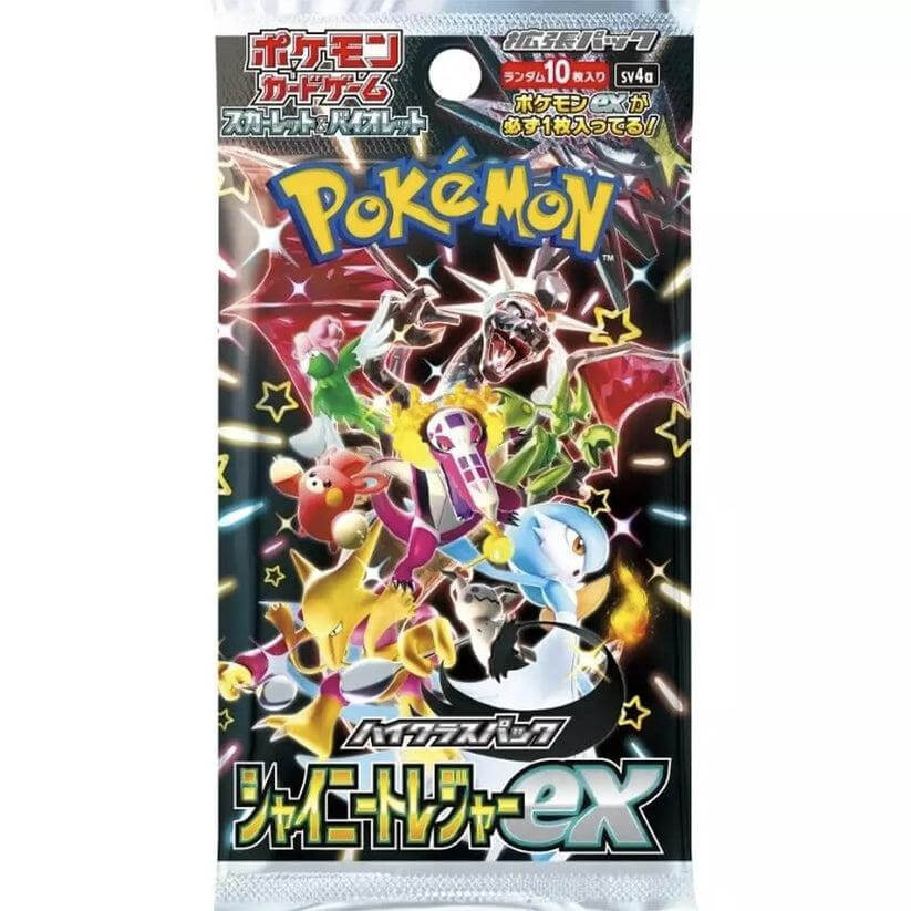 Pokemon Shiny Treasure ex Booster Pack (JP sv4a)