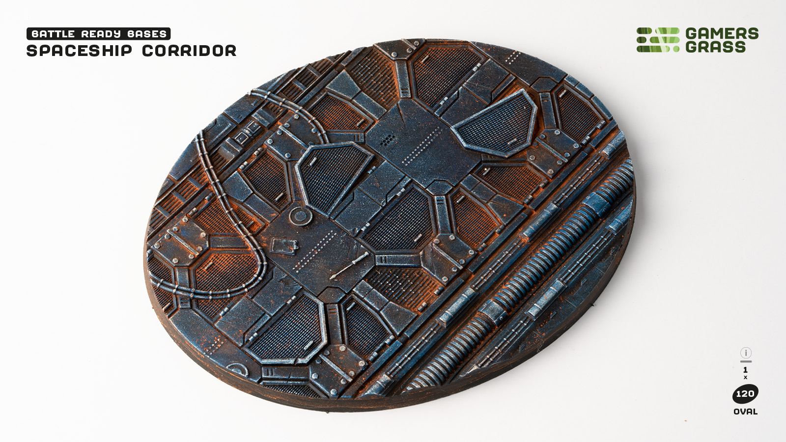 Spaceship Corridor Oval 120mm (x1)