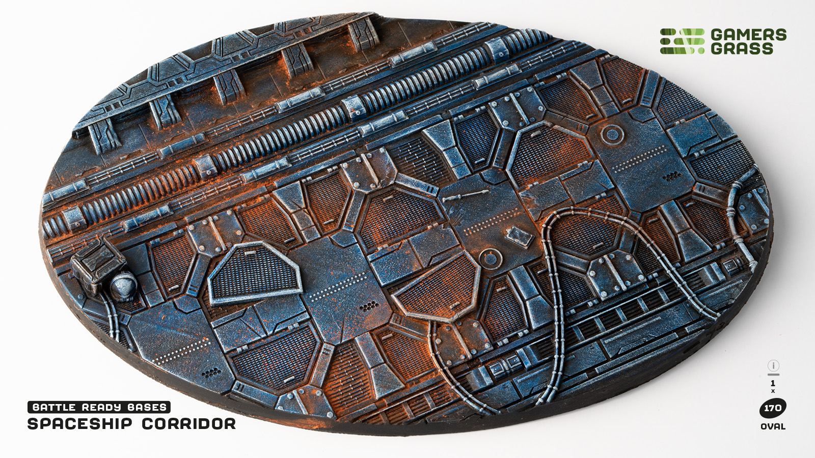 Spaceship Corridor Oval 170mm (x1)
