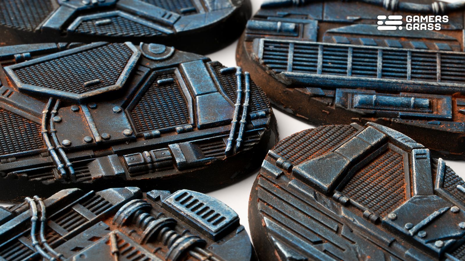 Spaceship Corridor Oval 60mm (x4)