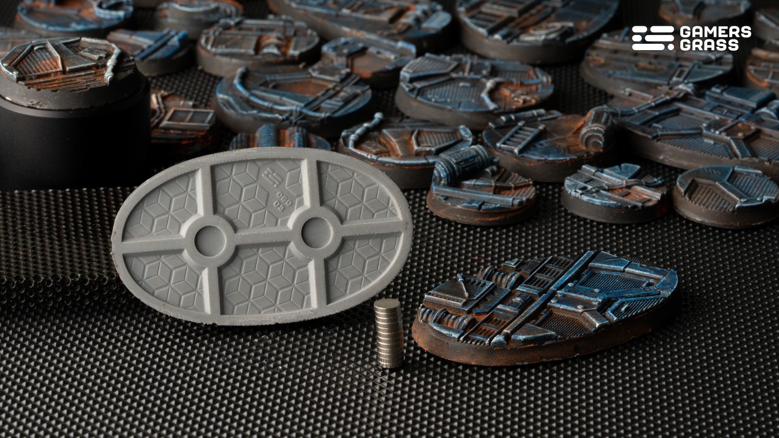 Spaceship Corridor Oval 60mm (x4)