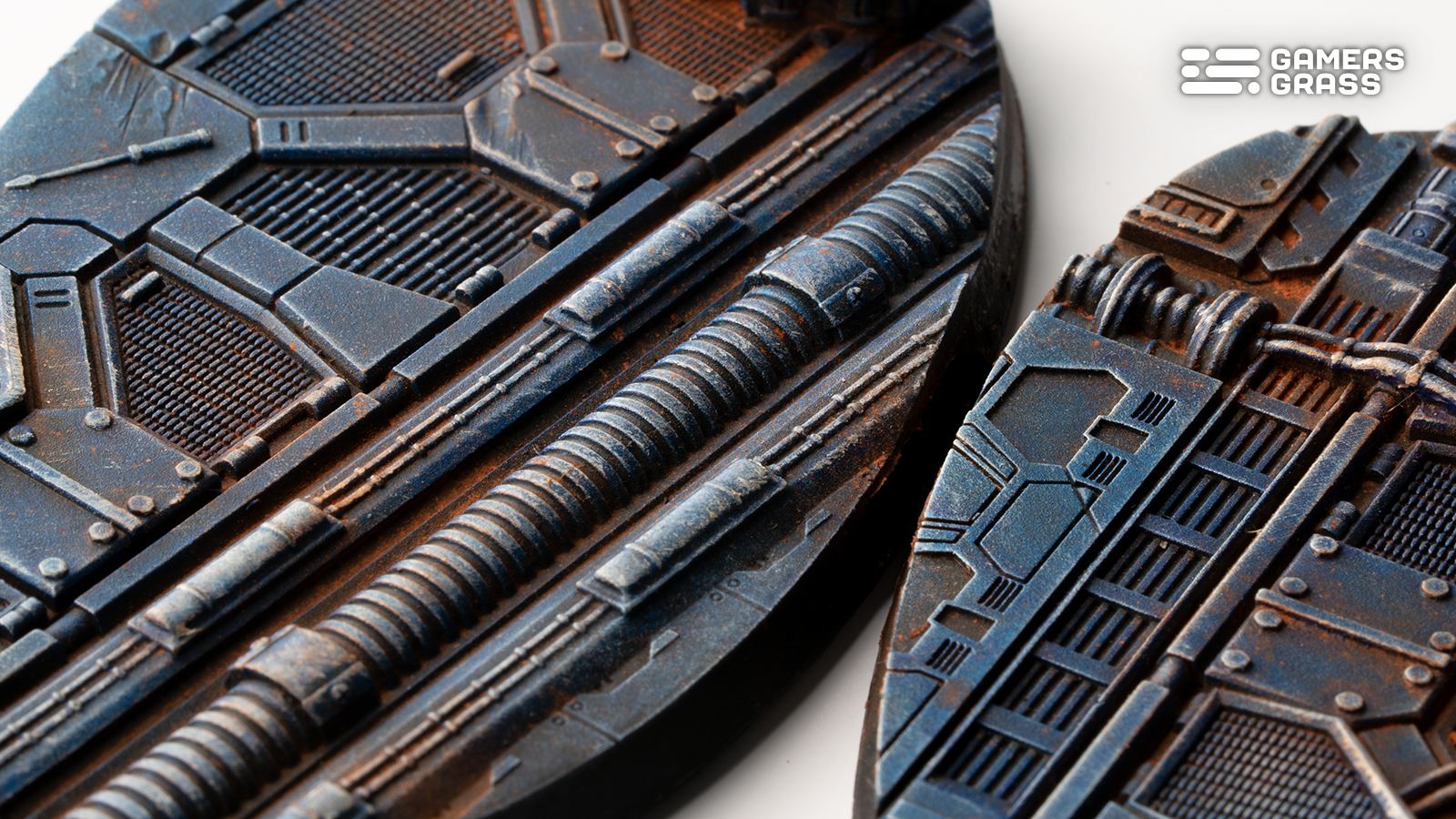 Spaceship Corridor Oval 90mm (x2)