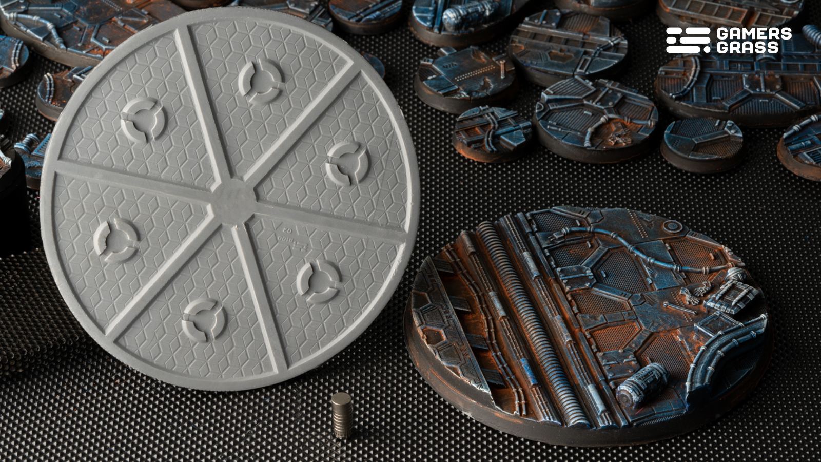 Spaceship Corridor Round 100mm (x1)