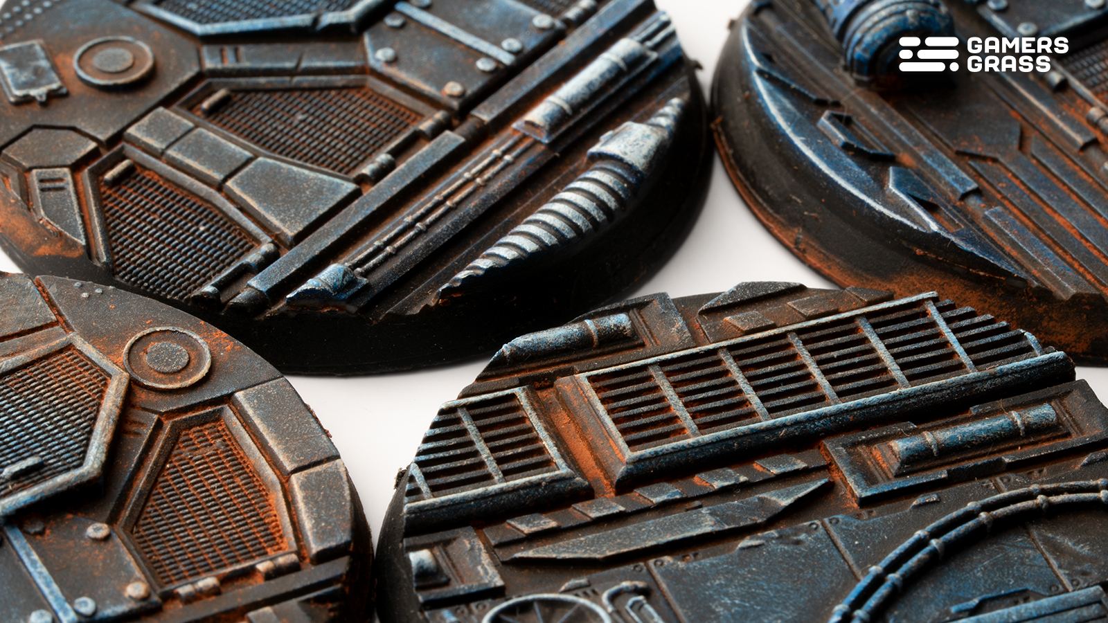Spaceship Corridor Round 50mm (x3)