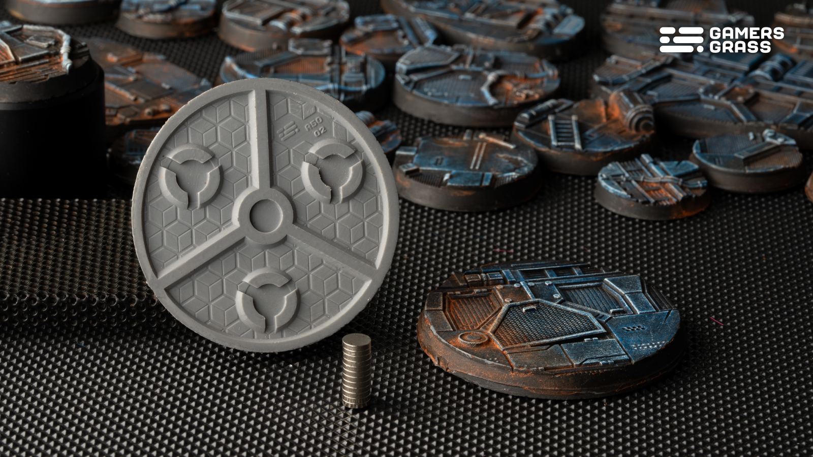 Spaceship Corridor Round 50mm (x3)