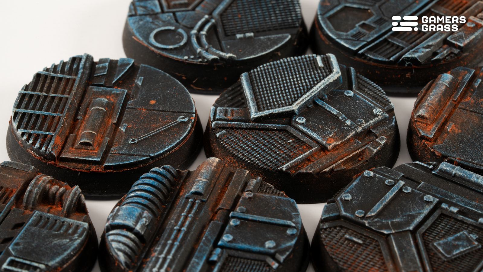 Spaceship Corridor Round 28mm (x8)