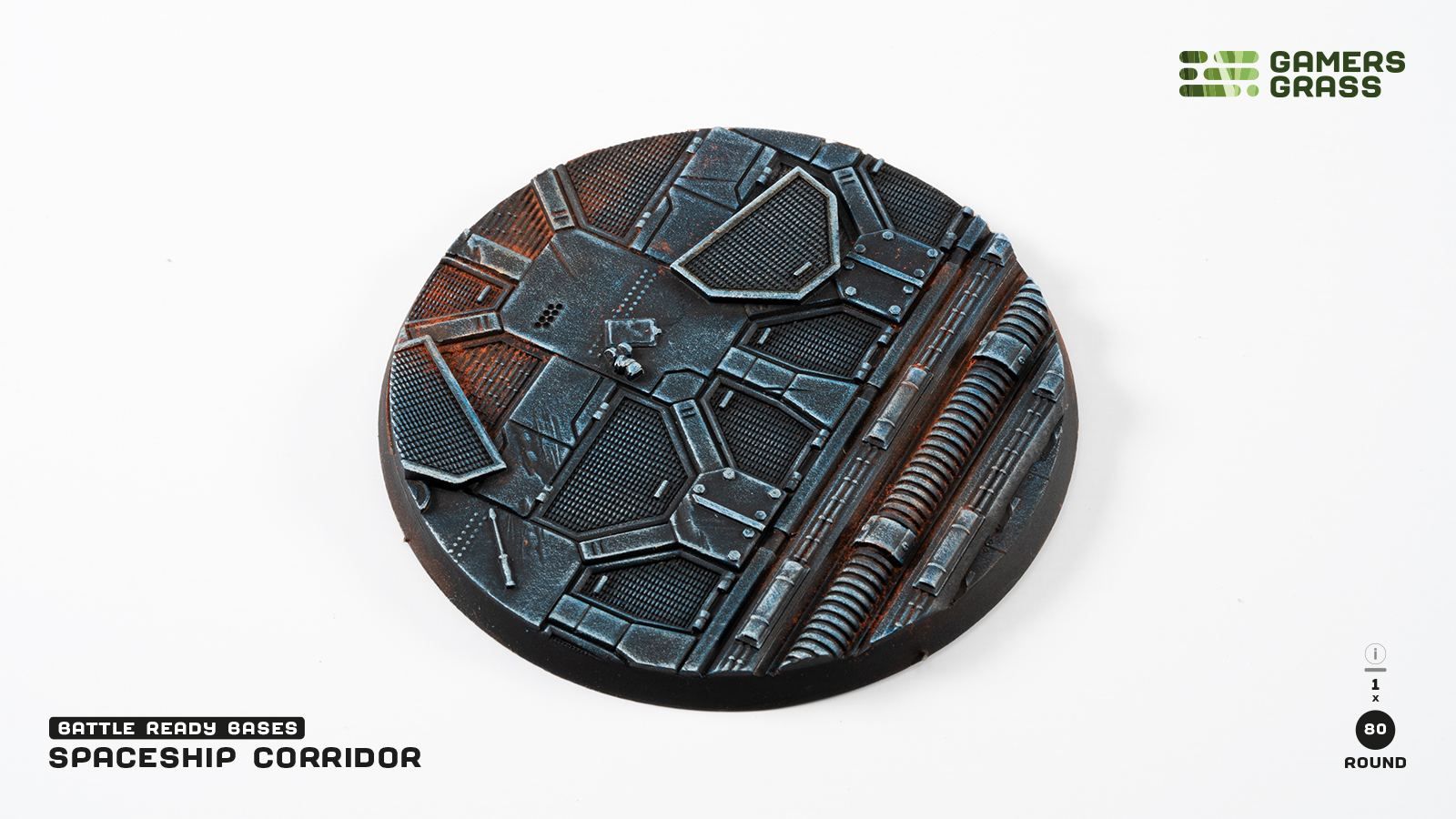 Spaceship Corridor Round 80mm (x1)