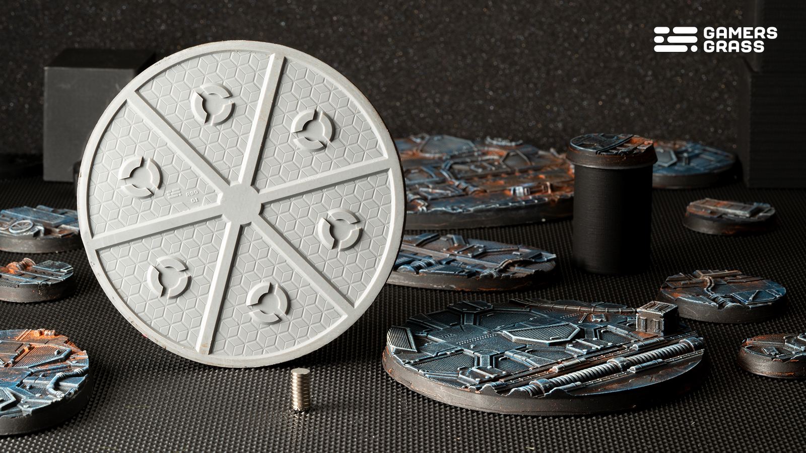Spaceship Corridor Round 90mm (x1)