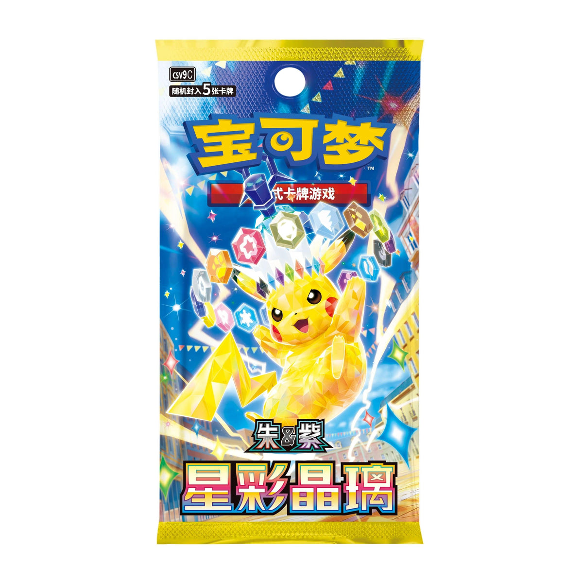 Pokémon Stellar Crystal Slim Booster Pack (CSV9C) – Kinesisk