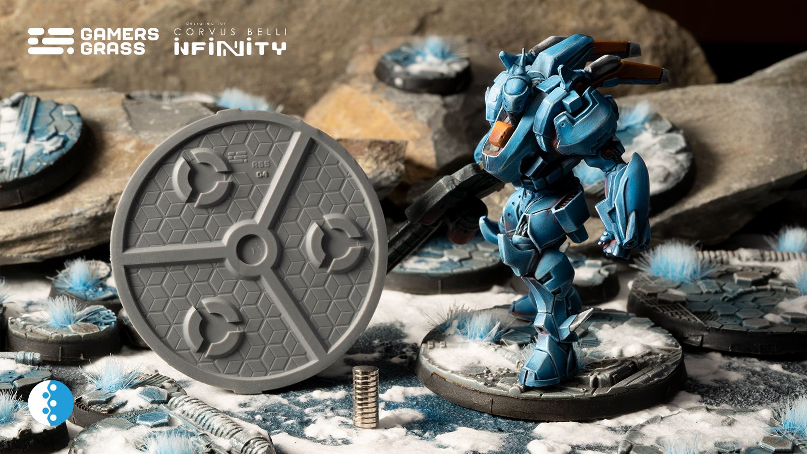 Svalarheima's Outpost Round 55mm (x2)