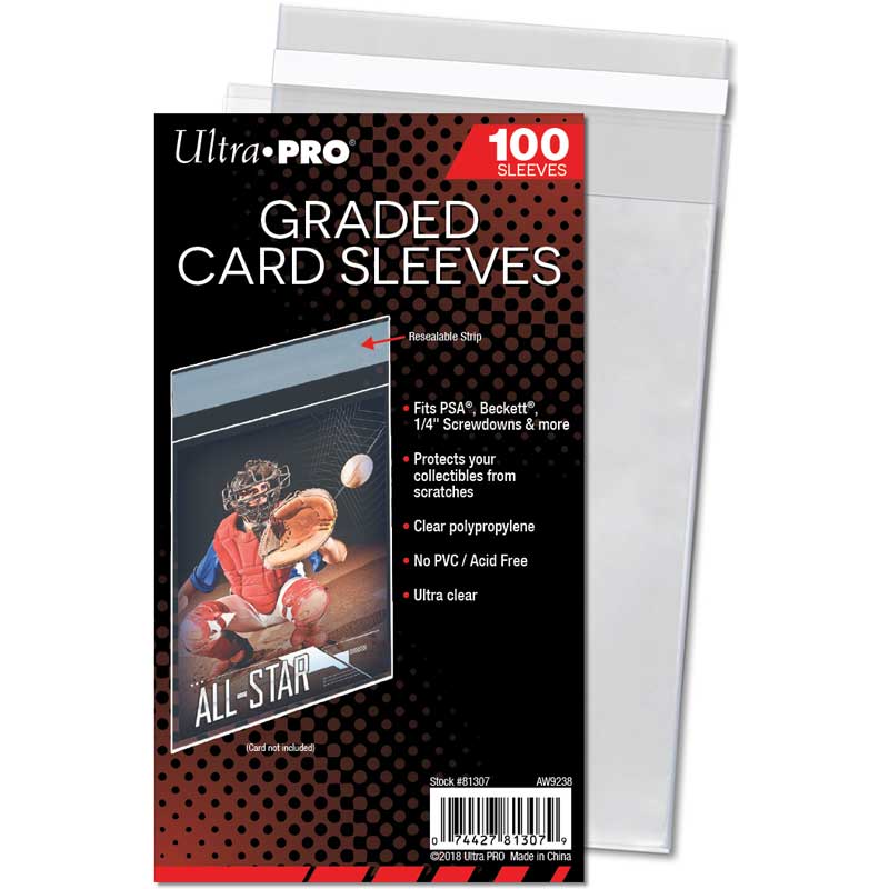 Ultra PRO: Graded Card Soft Sleeves Resealable