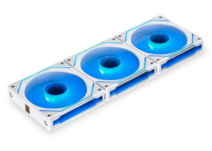 Lian Li UNI FAN SL INF PWM Hvid 3-pak - 120 mm omvendt
