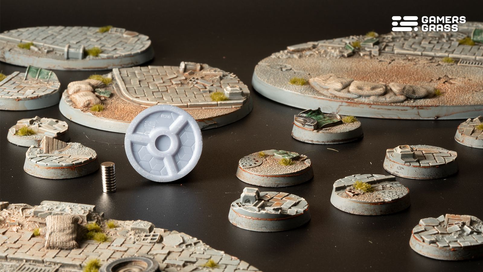 Urban Warfare Bases Round 28mm (x8)