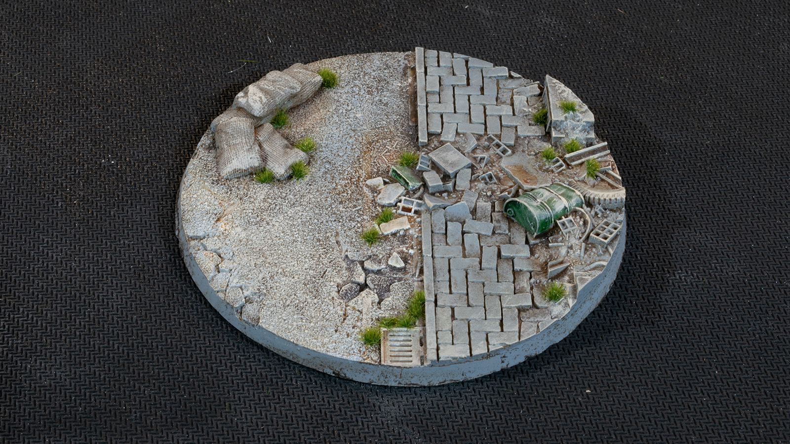 Urban Warfare Bases Round 100mm (x1)