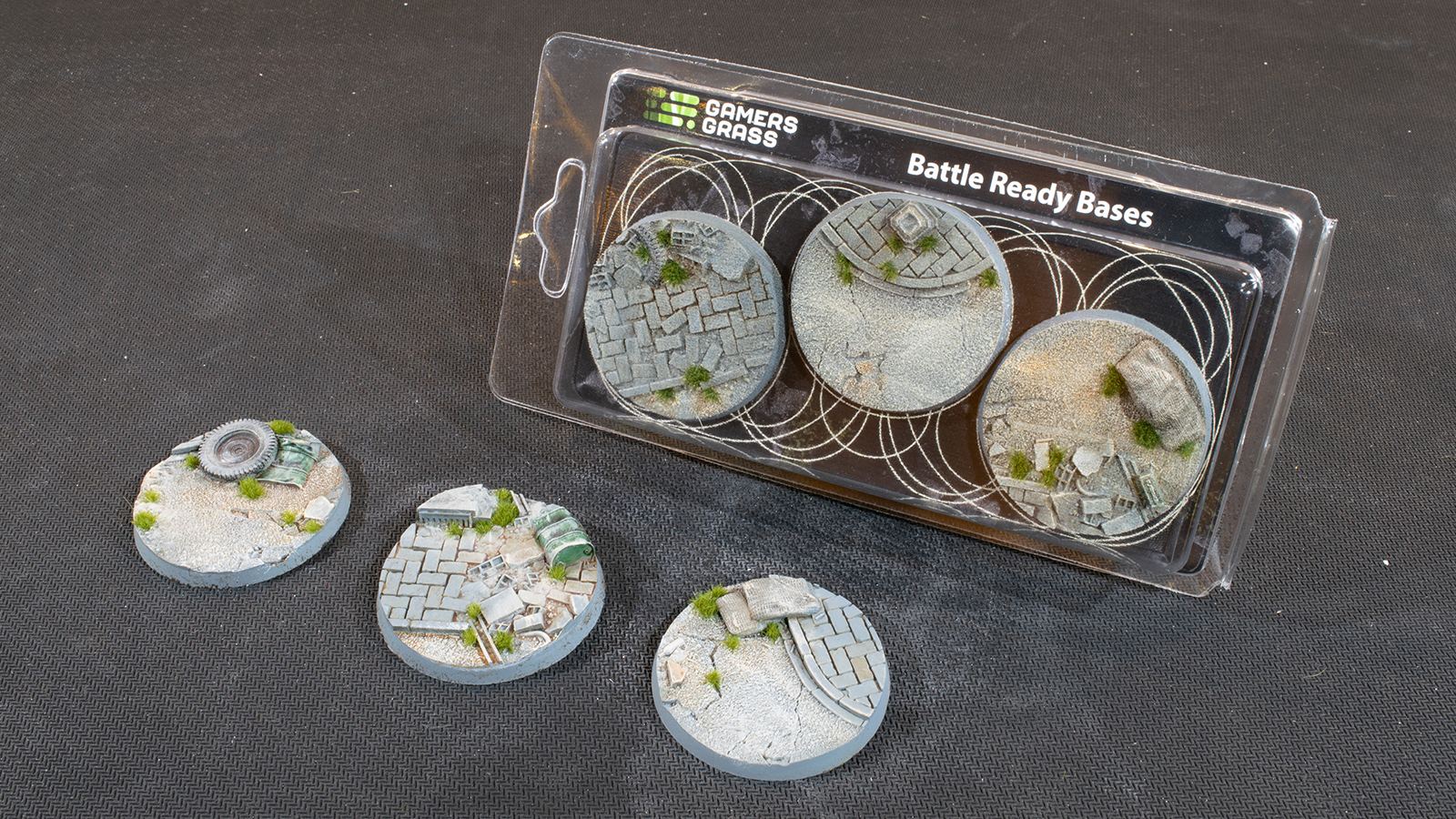 Urban Warfare Bases Round 50mm (x3)