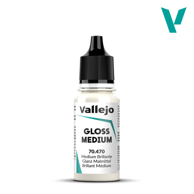 Vallejo Auxiliary: Gloss Medium 18ml