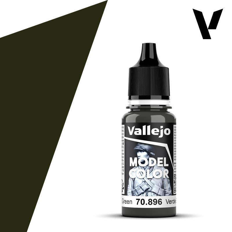 Vallejo Model Color: Extra Dark Green 18ml