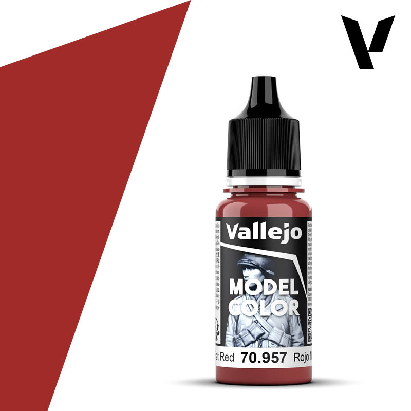 Vallejo Model Color: Flat Red 18ml