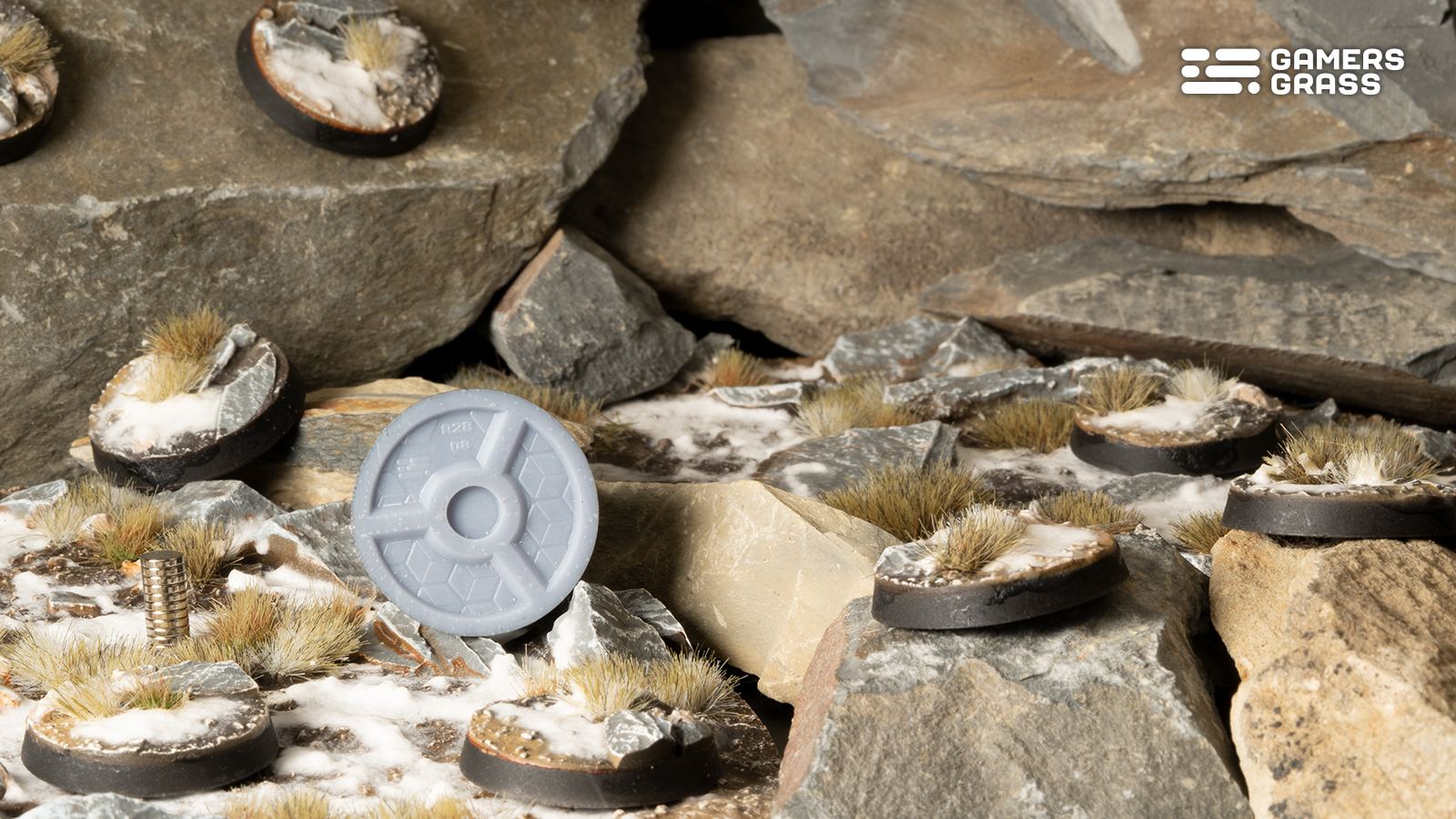 Winter Bases Round 28mm (x8)