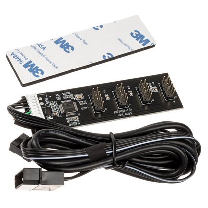 Kolink USB 2.0 Hub-card, incl. 60cm USB- & Molex-cable